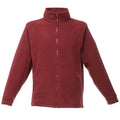 Bordeaux - Front - Regatta Mens Thor III Anti-Pill Fleece Jacket