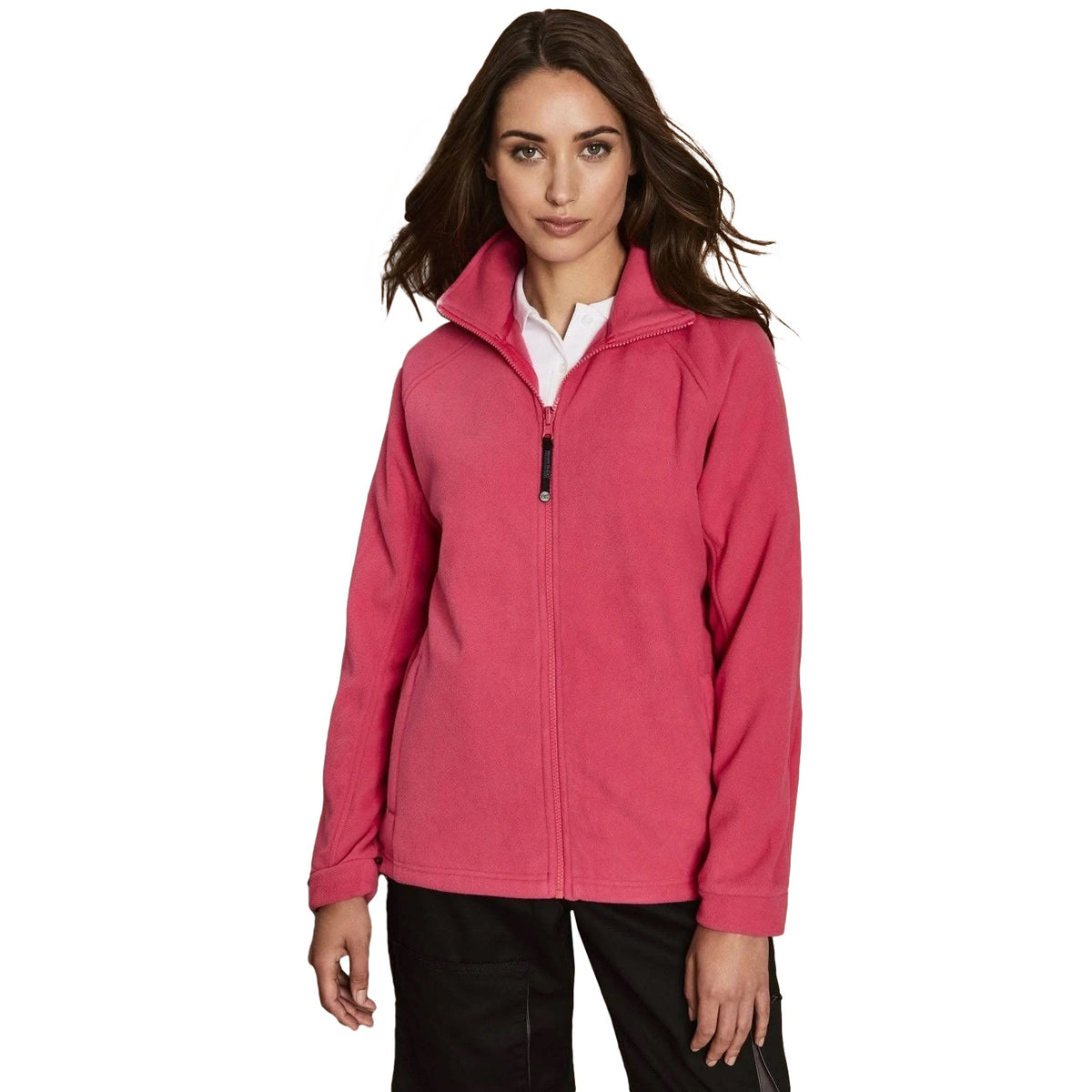 Hot Pink - Back - Regatta Womens-Ladies Thor III Anti-Pill Fleece Jacket