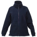 Dark Navy - Front - Regatta Womens-Ladies Thor III Anti-Pill Fleece Jacket