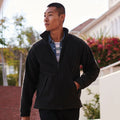 Dark Navy - Side - Regatta Mens Sigma Heavyweight Anti-Pill Fleece Jacket