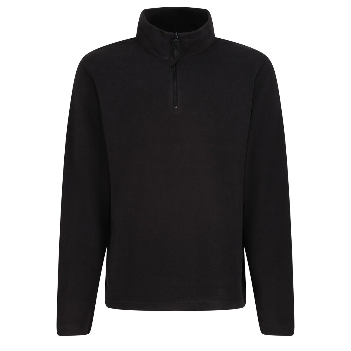 Black - Front - Regatta Mens 170 Series Anti-pill Zip Neck Micro Fleece