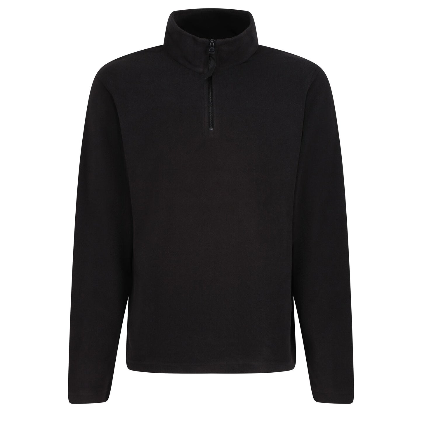 Black - Front - Regatta Mens 170 Series Anti-pill Zip Neck Micro Fleece