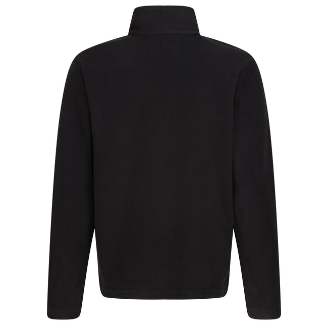 Black - Back - Regatta Mens 170 Series Anti-pill Zip Neck Micro Fleece