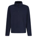 Dark Navy - Front - Regatta Mens 170 Series Anti-pill Zip Neck Micro Fleece