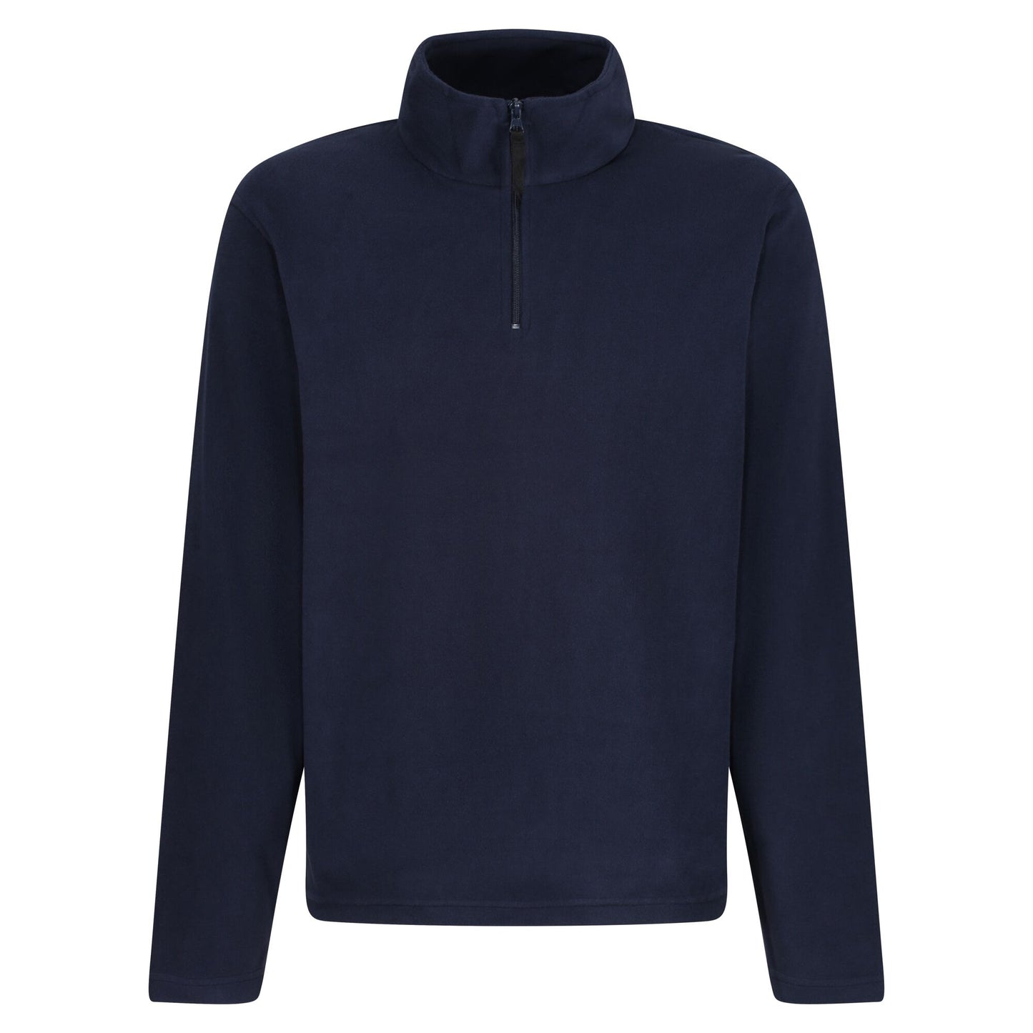 Dark Navy - Front - Regatta Mens 170 Series Anti-pill Zip Neck Micro Fleece