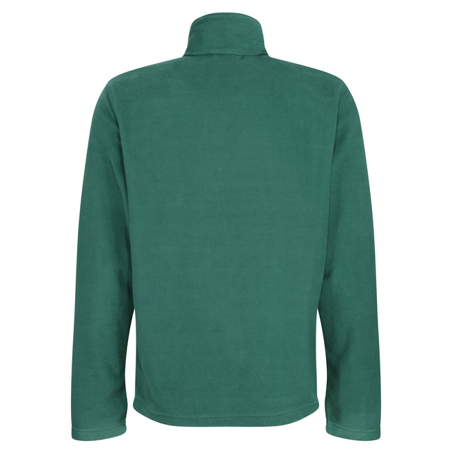 Bottle Green - Back - Regatta Mens 170 Series Anti-pill Zip Neck Micro Fleece