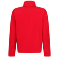 Classic Red - Back - Regatta Mens 170 Series Anti-pill Zip Neck Micro Fleece