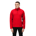 Classic Red - Side - Regatta Mens 170 Series Anti-pill Zip Neck Micro Fleece