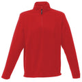 Classic Red - Front - Regatta Mens 170 Series Anti-pill Zip Neck Micro Fleece