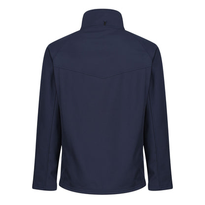 Navy-Navy - Back - Regatta Mens Uproar Lightweight Wind Resistant Softshell Jacket