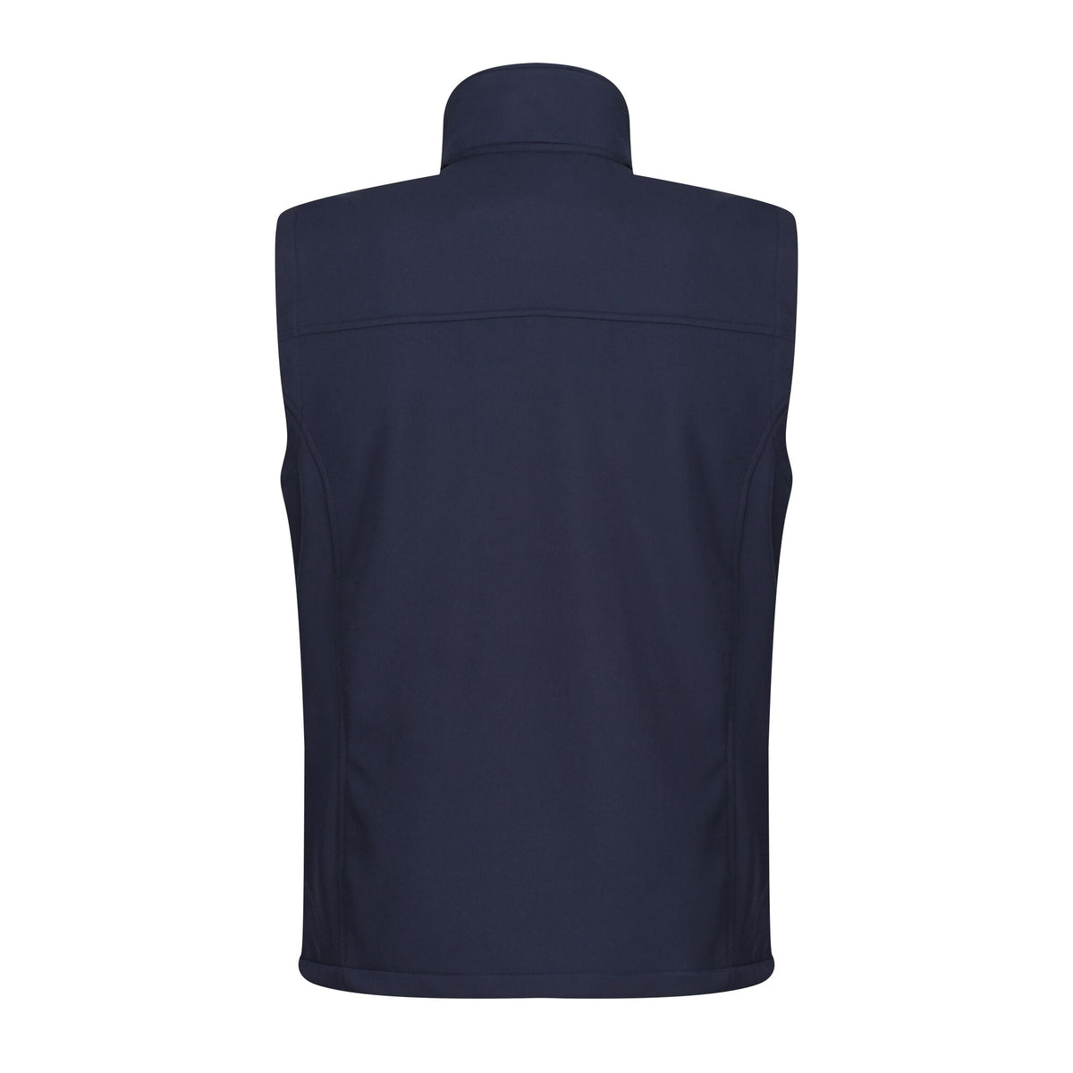 Navy-Navy - Side - Regatta Mens Flux Softshell Bodywarmer - Sleeveless Jacket (Water Repellent & Wind Resistant)