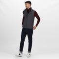 Seal Grey-Seal Grey - Lifestyle - Regatta Mens Flux Softshell Bodywarmer - Sleeveless Jacket (Water Repellent & Wind Resistant)