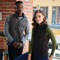 All Black - Back - Regatta Mens Flux Softshell Bodywarmer - Sleeveless Jacket (Water Repellent & Wind Resistant)