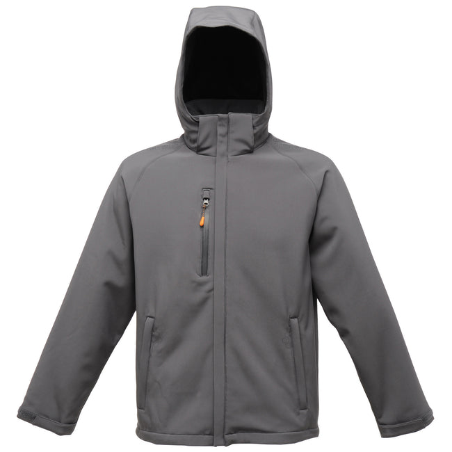 Seal Grey - Front - Regatta Mens X-Pro Repeller Softshell Jacket (water Repellent)