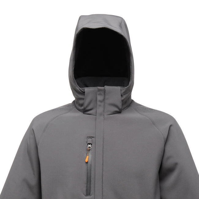 Seal Grey - Back - Regatta Mens X-Pro Repeller Softshell Jacket (water Repellent)