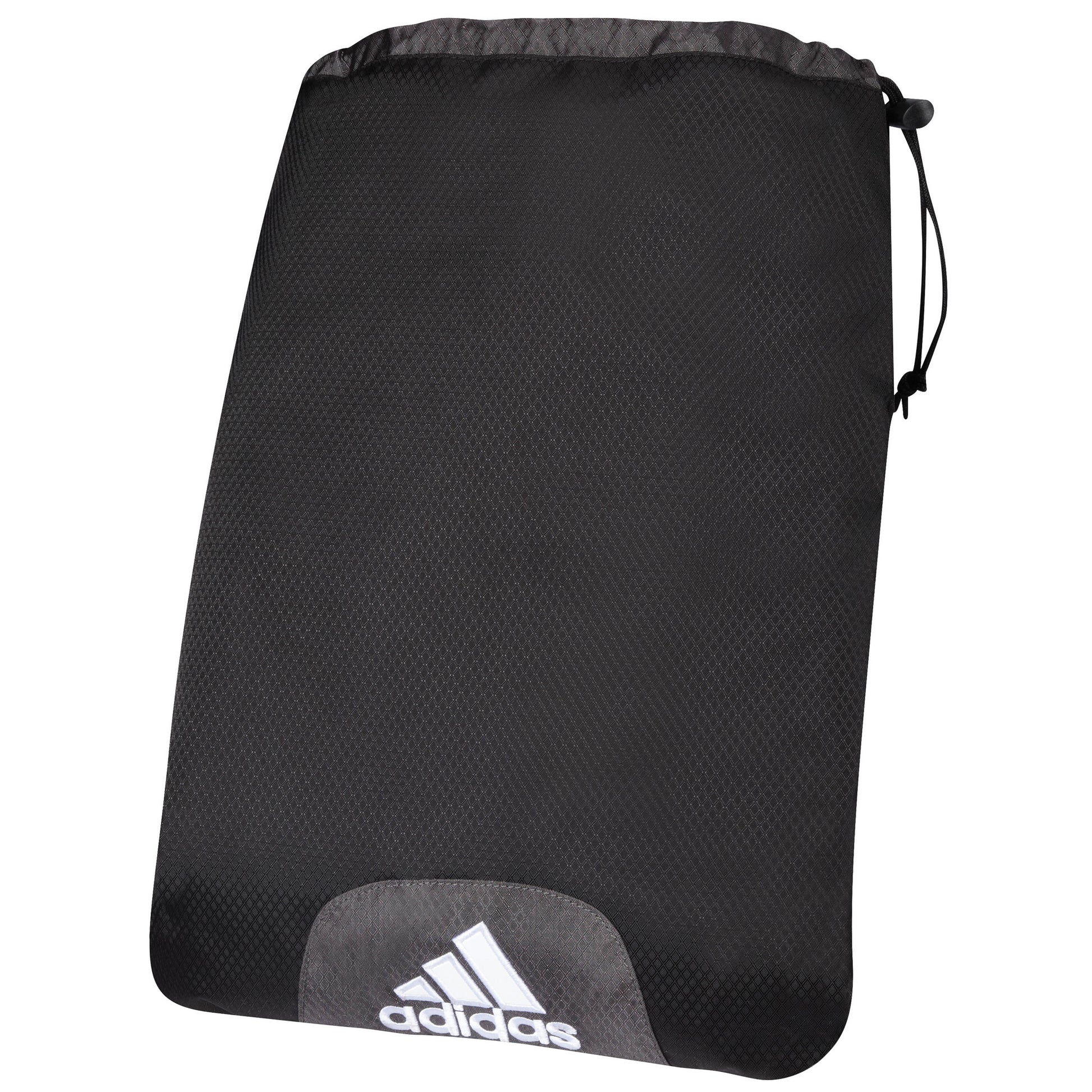 Black - Front - Adidas Golf Drawstring Shoe Bag - Sports