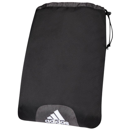 Black - Front - Adidas Golf Drawstring Shoe Bag - Sports