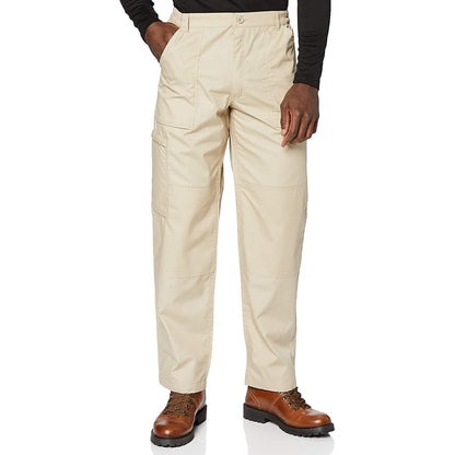 Lichen Green - Back - Regatta Mens Sports New Action Trousers