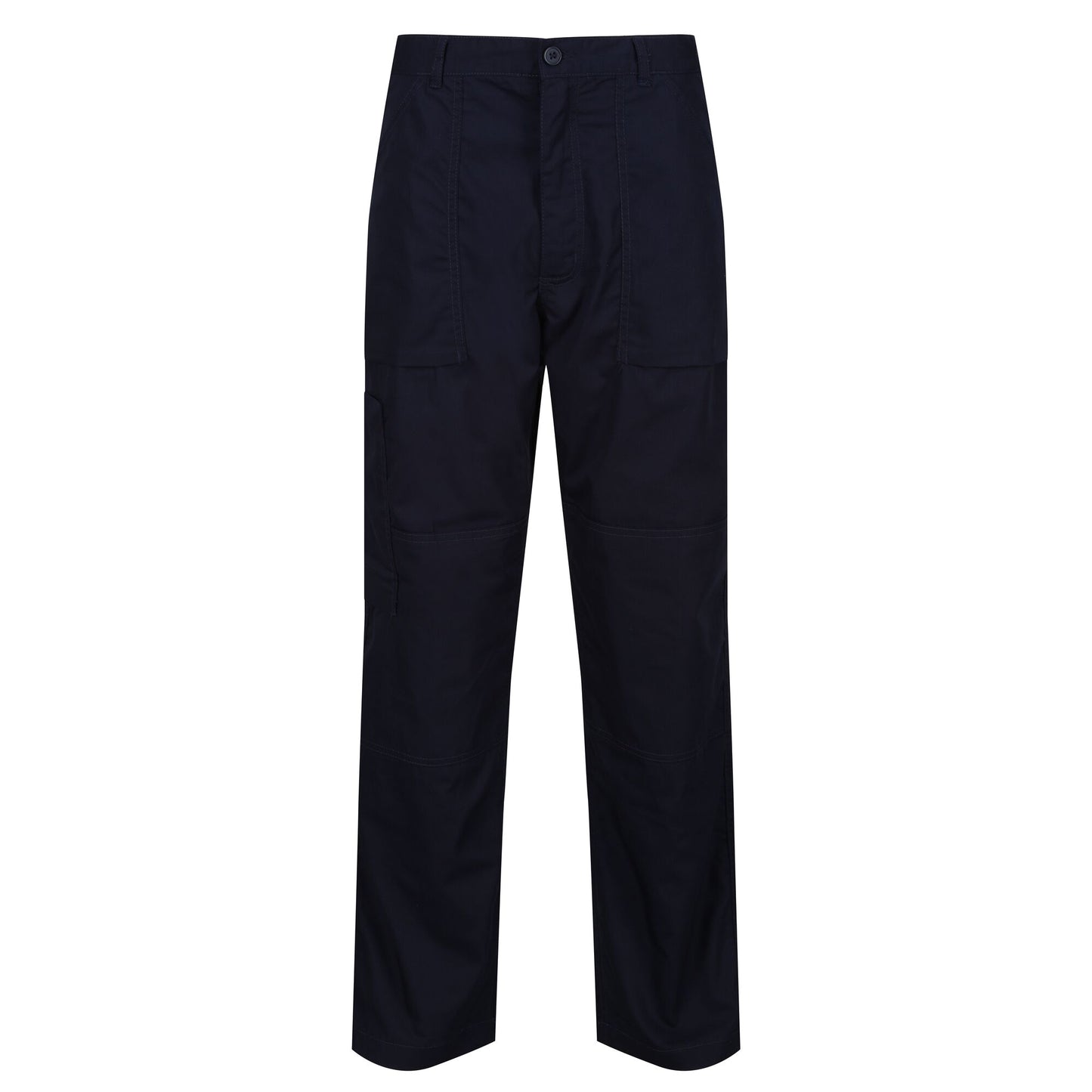 Navy - Front - Regatta Mens Sports New Lined Action Trousers