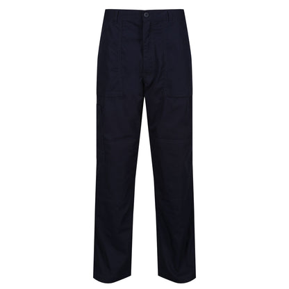 Navy - Front - Regatta Mens Sports New Lined Action Trousers