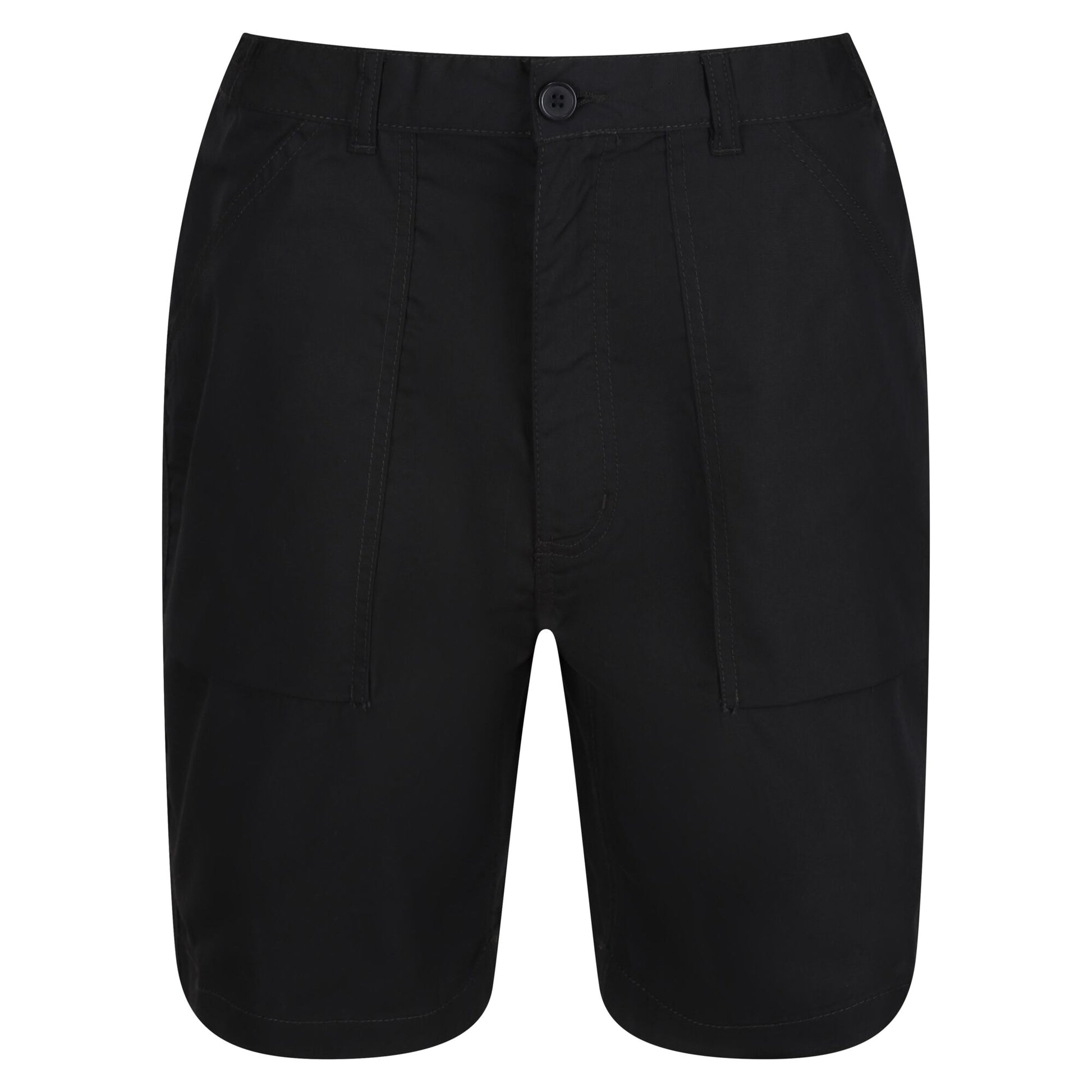 Black - Front - Regatta Mens New Action Sports Shorts