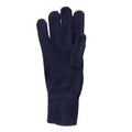 Navy - Front - Regatta Unisex Knitted Winter Gloves