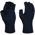 Navy - Side - Regatta Unisex Fingerless Mitts - Gloves