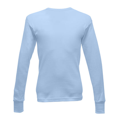 Blue - Back - Regatta Thermal Underwear Long Sleeve Vest - Top