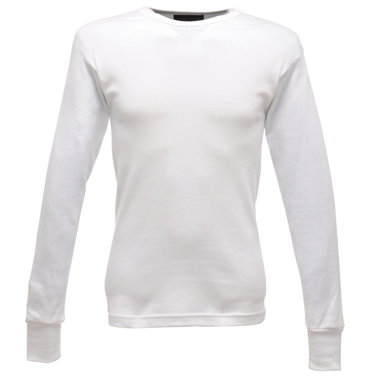 White - Front - Regatta Thermal Underwear Long Sleeve Vest - Top