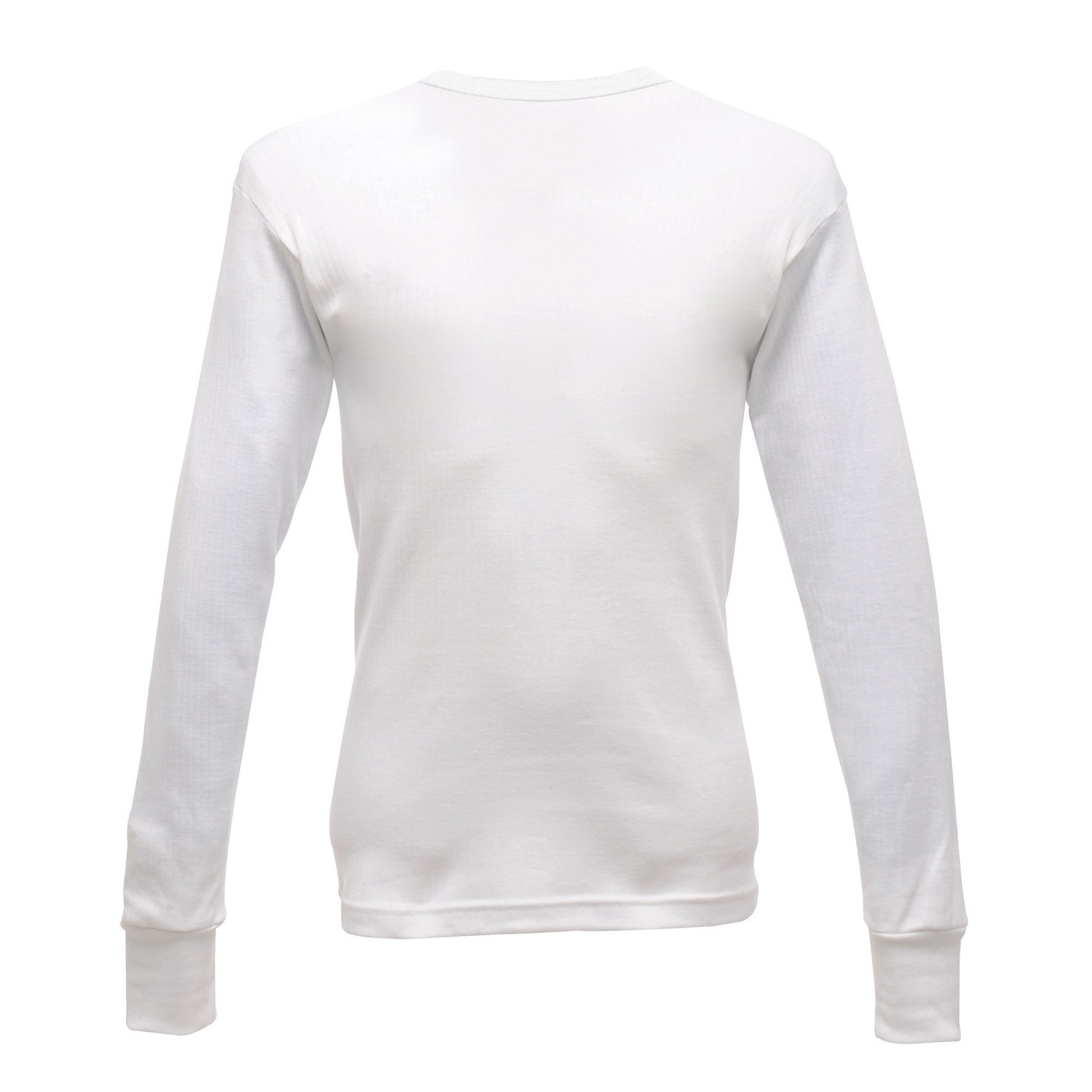 White - Back - Regatta Thermal Underwear Long Sleeve Vest - Top