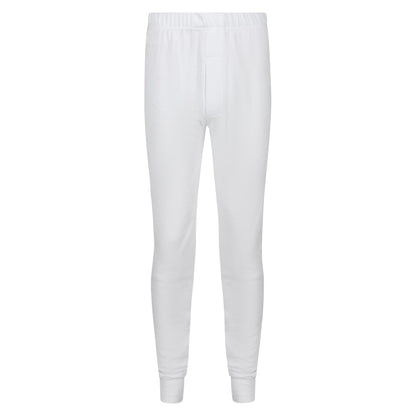 White - Front - Regatta Mens Thermal Underwear Long Johns