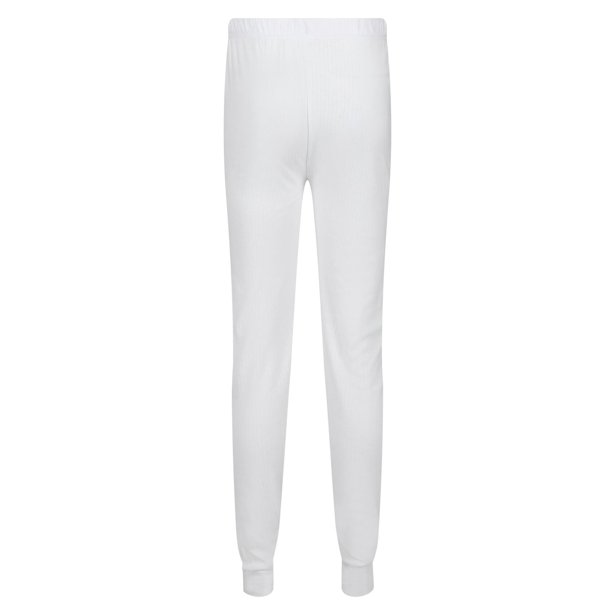 White - Back - Regatta Mens Thermal Underwear Long Johns