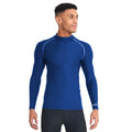 Royal - Back - Rhino Mens Thermal Underwear Long Sleeve Base Layer Vest Top