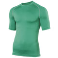 Green - Front - Rhino Mens Sports Base Layer Short Sleeve T-Shirt