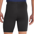 Black - Side - Rhino Mens Sports Base Layer Shorts