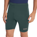 Bottle Green - Back - Rhino Mens Sports Base Layer Shorts