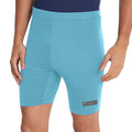 Light Blue - Back - Rhino Mens Sports Base Layer Shorts