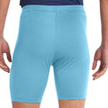 Light Blue - Side - Rhino Mens Sports Base Layer Shorts