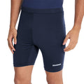 Navy - Back - Rhino Mens Sports Base Layer Shorts