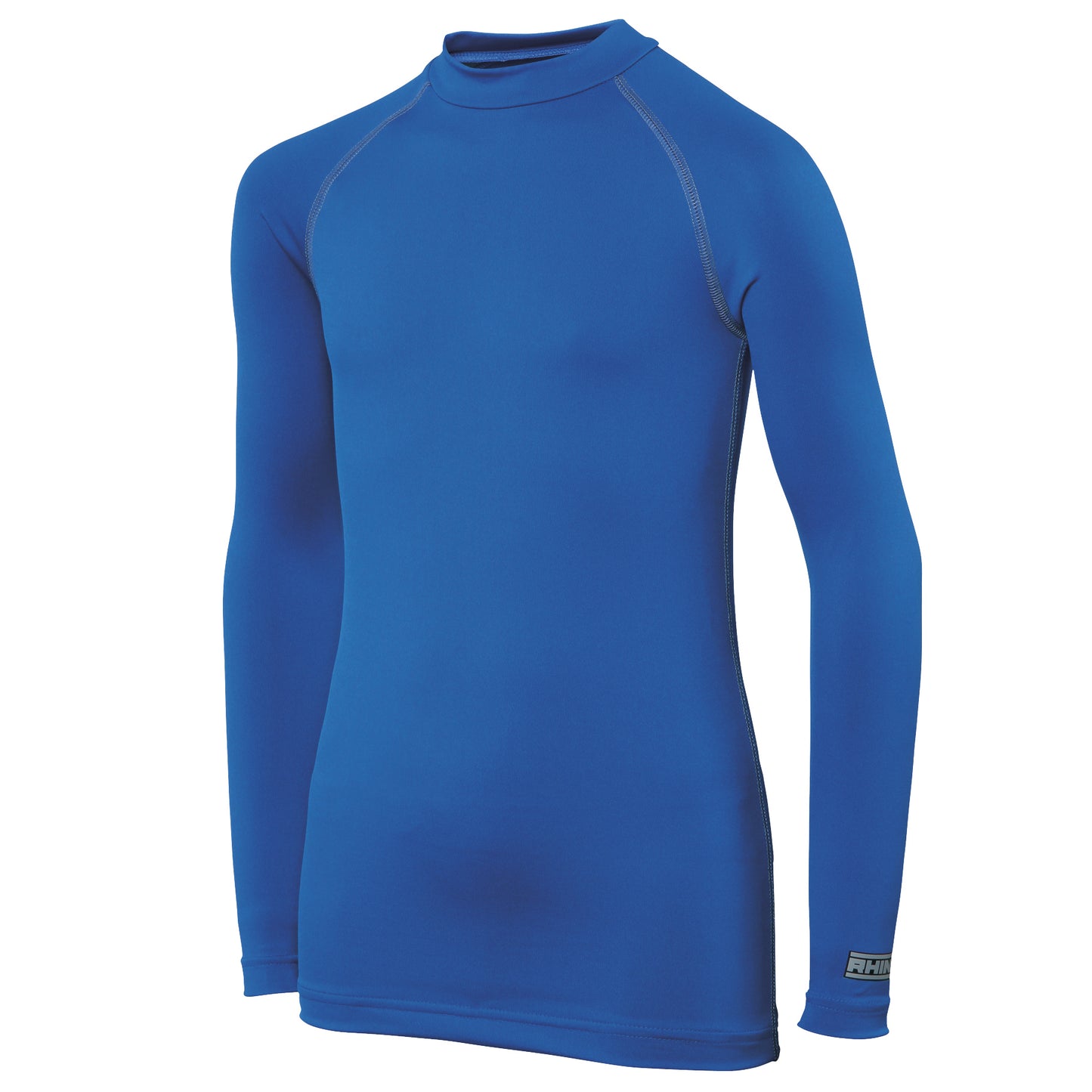 Royal - Front - Rhino Childrens Boys Long Sleeve Thermal Underwear Base Layer Vest Top