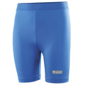 Royal - Front - Rhino Childrens Boys Thermal Underwear Sports Base Layer Shorts