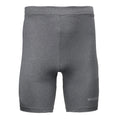 Heather Grey - Front - Rhino Childrens Boys Thermal Underwear Sports Base Layer Shorts