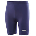 Navy - Front - Rhino Childrens Boys Thermal Underwear Sports Base Layer Shorts