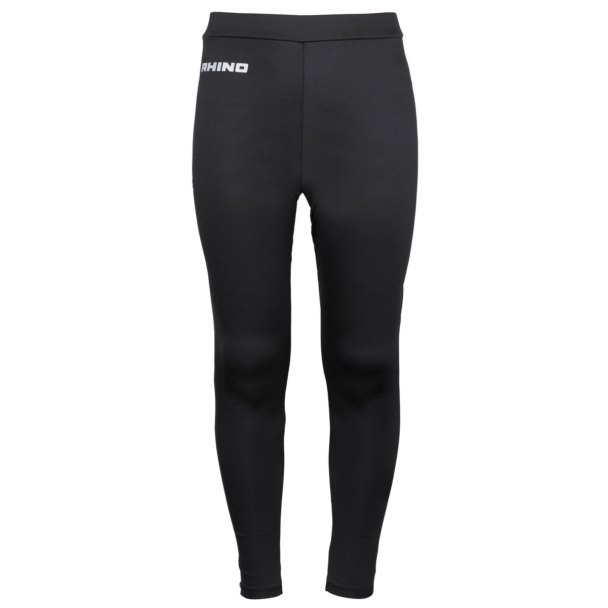 Black - Front - Rhino Kids Boys Thermal Underwear Boys Base Layer Leggings - Long Johns