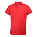 Red - Front - RTY Workwear Mens Pique Knit Heavyweight Polo Shirt (S-10XL) - Extra Large Sizes