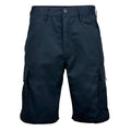 Navy - Front - RTY Workwear Mens Cotton Cargo Shorts