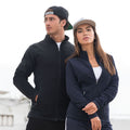Navy - Lifestyle - Skinni Fit Ladies-Womens Lightweight Anti Pill Microfleece Jacket