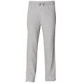 Heather Grey - Front - Skinni Fit Mens Sports Track Pants - Jog Bottoms