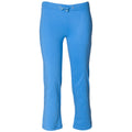 Bright Blue - Front - Skinni Minni Girls Boot Cut Lower Fitting Dance Pants - Trousers