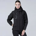 Black - Back - Spiro Womens-Ladies Nero Premium Outdoor Sports Jacket (Waterproof & Breathable)